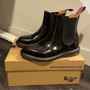 Dr. Martens Women's Flora Leather Chelsea Boot shoes